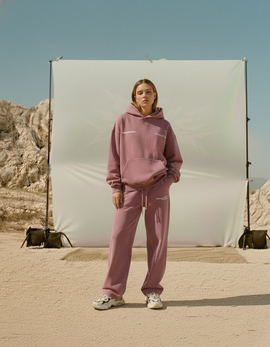 Becoming Is The Art Rose Washed Premium Hoodie | Sur Project®