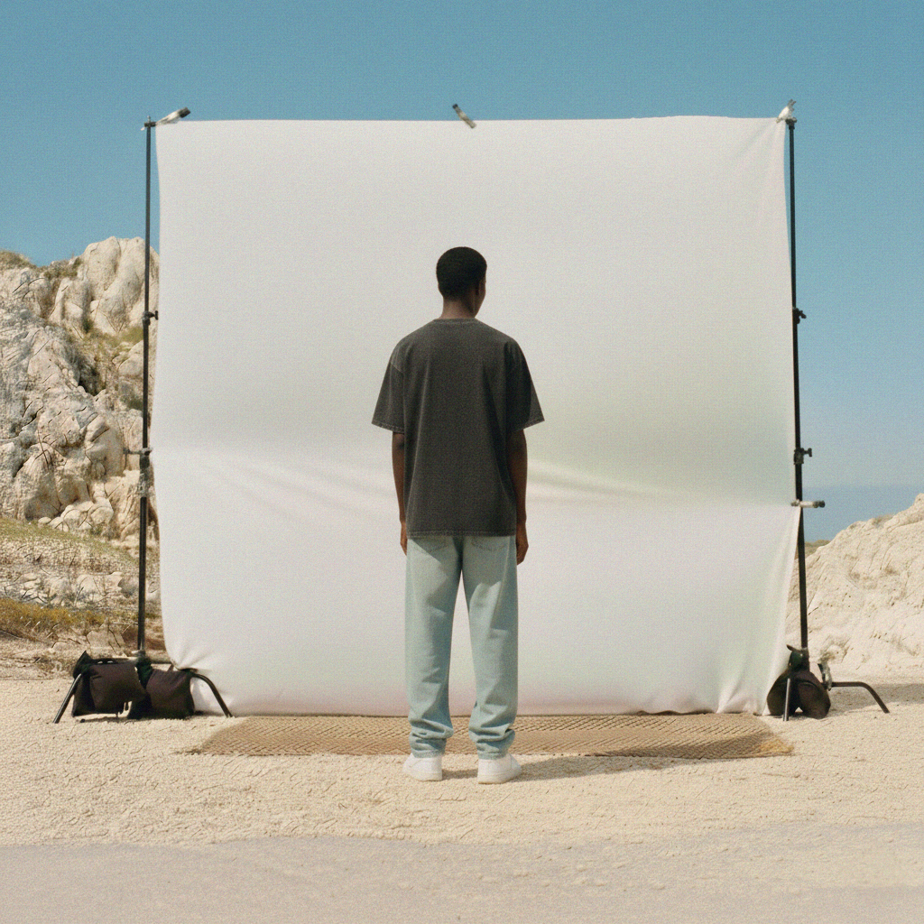 Envision Your Future Heavyweight Oversized Acid Wash Tee | SUR Project®